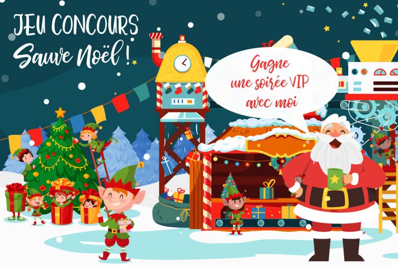 Pere noel carrefour lattes